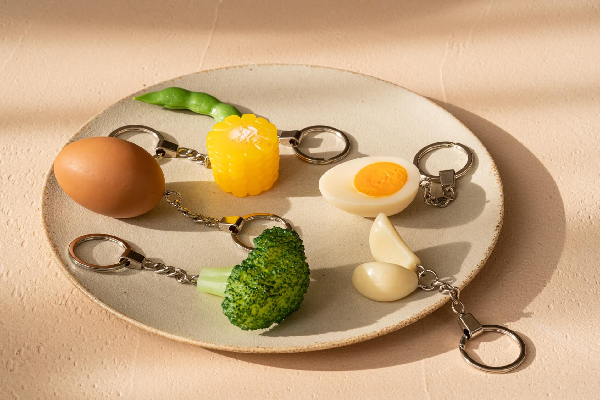 Edamame Schlüsselanhänger